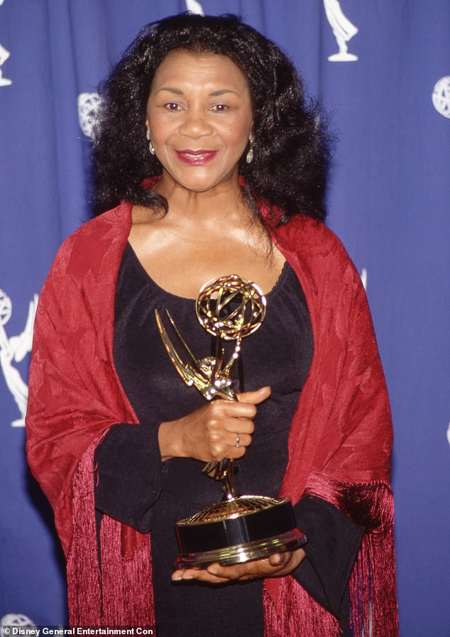 Golden girl: In 1993 she won an Emmy Award for Outstanding Supporting Actress in a Drama Series I'll Fly Away